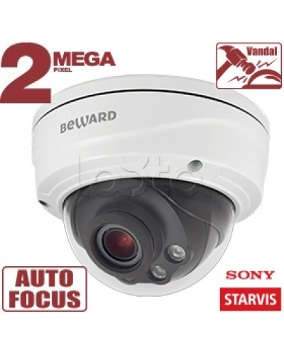 IP-камера видеонаблюдения купольная Beward SV2010DVZ в Миассе IP-камеры Pintop.ru