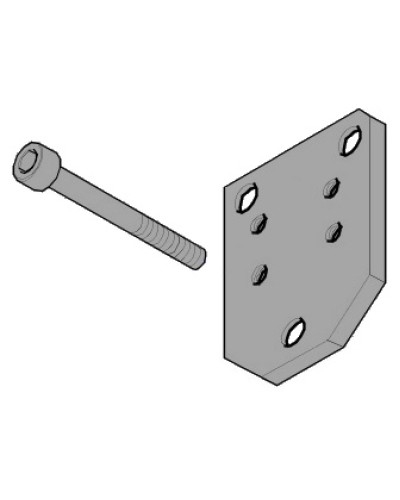 Пластина монтажная FLEX Came 119RID143 в Миассе Запчасти для шлагбаумов и автоматики Pintop.ru