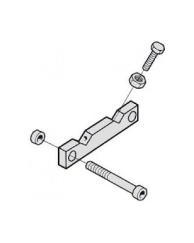Ограничит. нижний с крепл. G4000 и G2500 Came 119RIG059 в Миассе Запчасти для шлагбаумов и автоматики Pintop.ru
