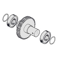 Вал выходной G12000 Came 119RIG100