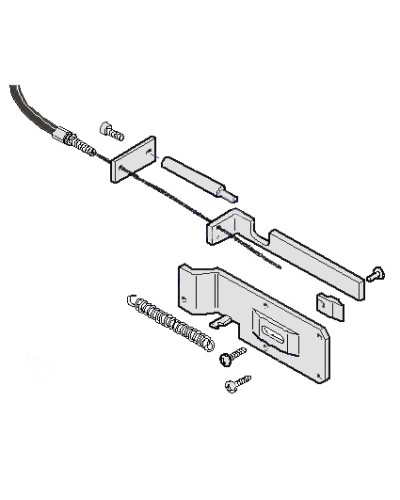 Механизм разблокировки G12000 Came 119RIG103 в Миассе Запчасти для шлагбаумов и автоматики Pintop.ru