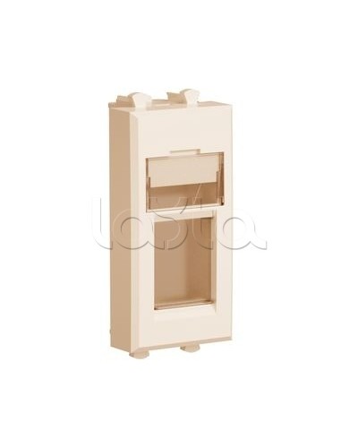 Адаптер для Keystone Ванильная дымка Avanti, 1 мод DKC 4405201 в Миассе Аксессуары для стоек и шкафов Pintop.ru