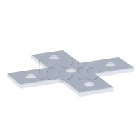 STRUT-пластина Х-образная 5 отверстий EKF (stpx)