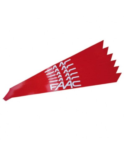 Набор светоотражающих наклеек Faac 490117 в Миассе Запчасти для шлагбаумов и автоматики Pintop.ru