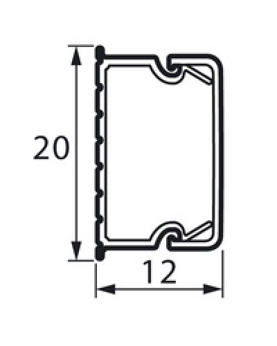 Кабель-канал METRA 20x12 Legrand (638192) в Миассе Кабель-канал Pintop.ru