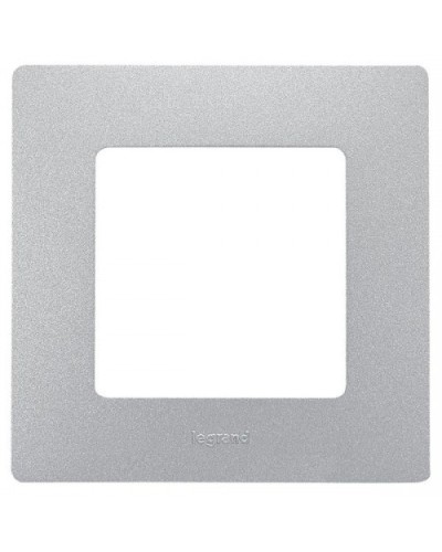Рамка 1 пост Etika алюминий Legrand 672551 в Миассе Аксессуары для кабель-канала Pintop.ru