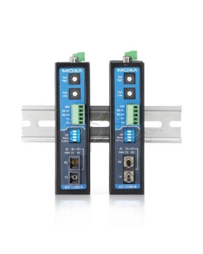 Конвертор RS-232/422/485 в оптику SC Moxa ICF-1150-S-SC в Миассе Дополнительное оборудование для ОПС Pintop.ru