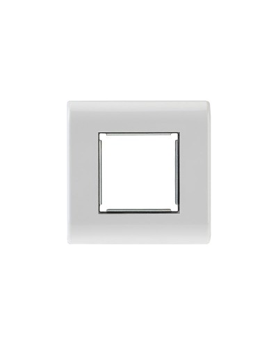 Панель лицевая 80х80 для модуля Mosaic, металлический суппорт 03-0130 в Миассе Вентиляторные модули Pintop.ru