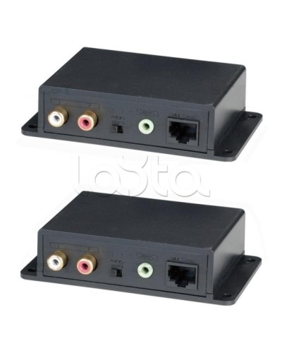 Комплект для передачи стерео аудио сигнала SC&T AE02 в Миассе Видеоусилители, Модуляторы, Делители Pintop.ru