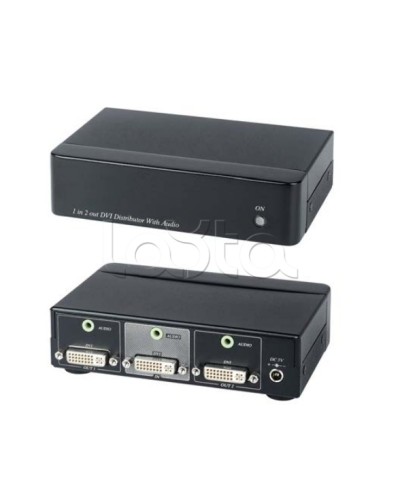 Усилитель-разветвитель DVI и аудио сигнала SC&T DD02A в Миассе Видеоусилители, Модуляторы, Делители Pintop.ru