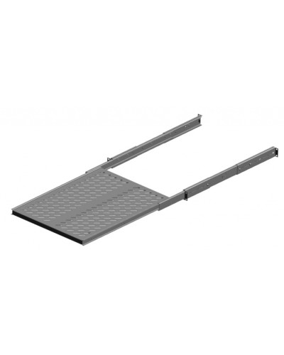 Полка выдвижная (600 мм) TLK TLK-SHFC-600R-BK в Миассе Полки для шкафов и стоек Pintop.ru