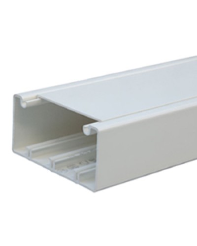Короб с крышкой 150x55 (Крышка=80мм) Экопласт 76008 в Миассе Кабель-канал Pintop.ru
