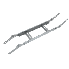 Вертикальный шарнирный угол 50х100х1,5 мм "Быстрый монтаж" HD85 КМ-профиль (LSHLS50-100-1.5 HD85)